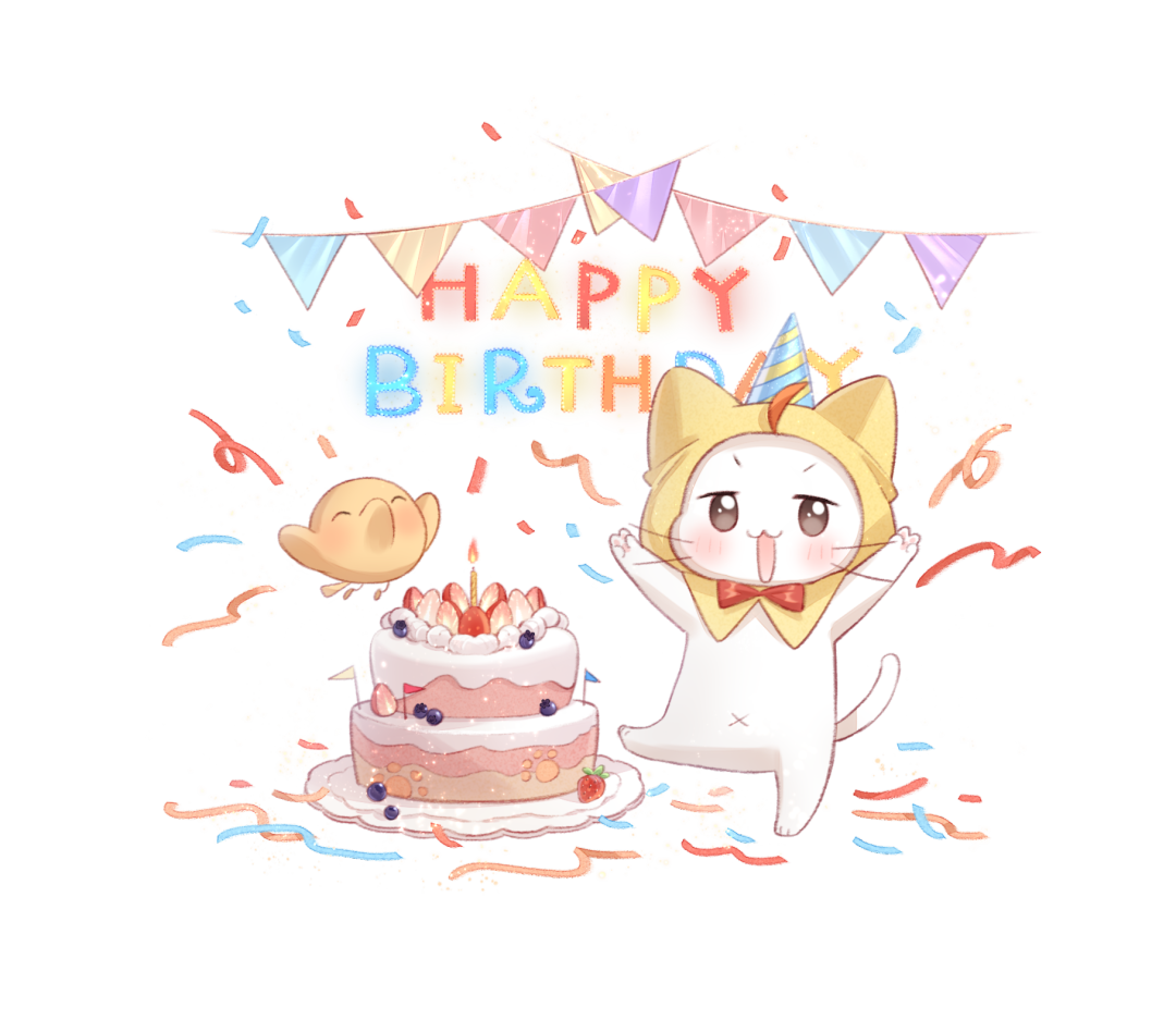 快来一起制作暖暖的生日蛋糕吧！