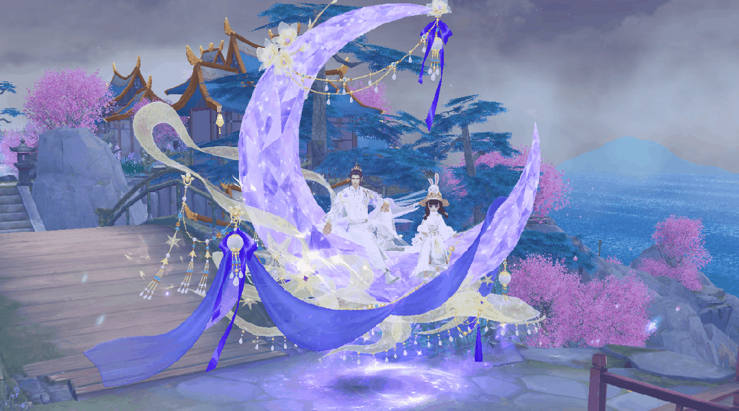 全新双人坐骑【望舒画舸】细节首爆，12月15日灵动上线！