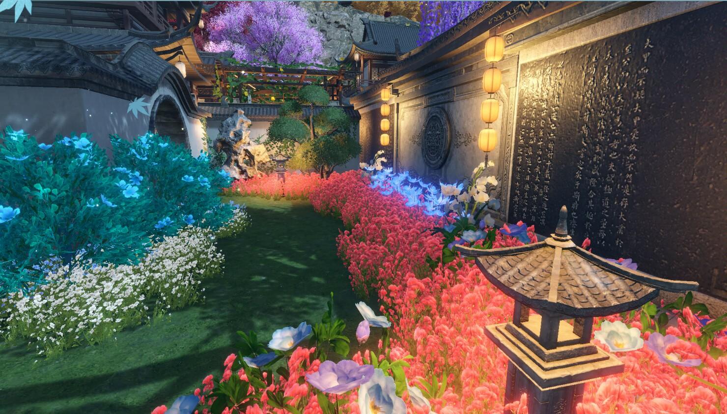 很喜欢自己做的小院