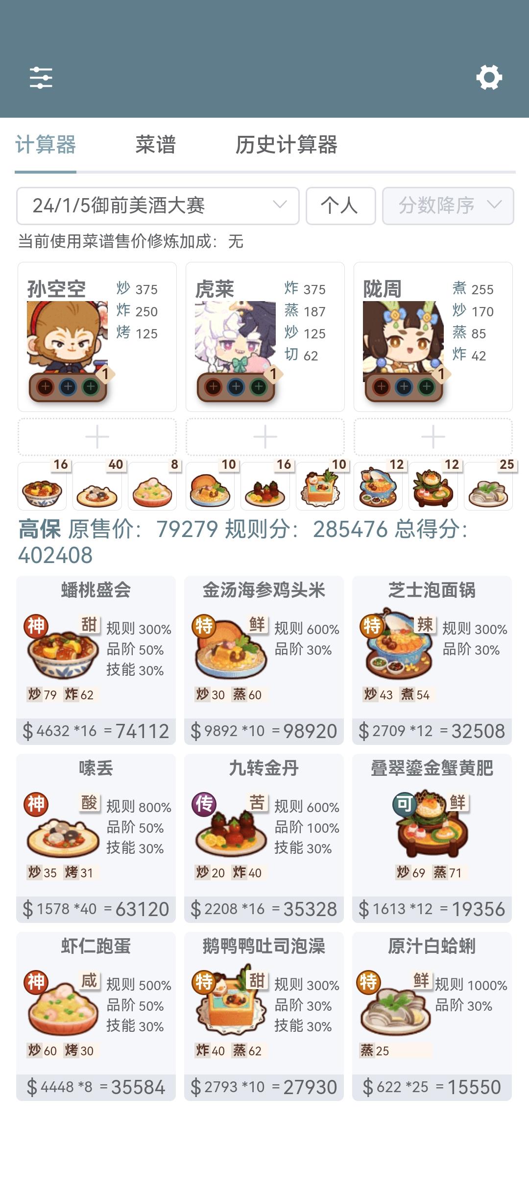 1.5美酒主题平民厨神作业来咯~