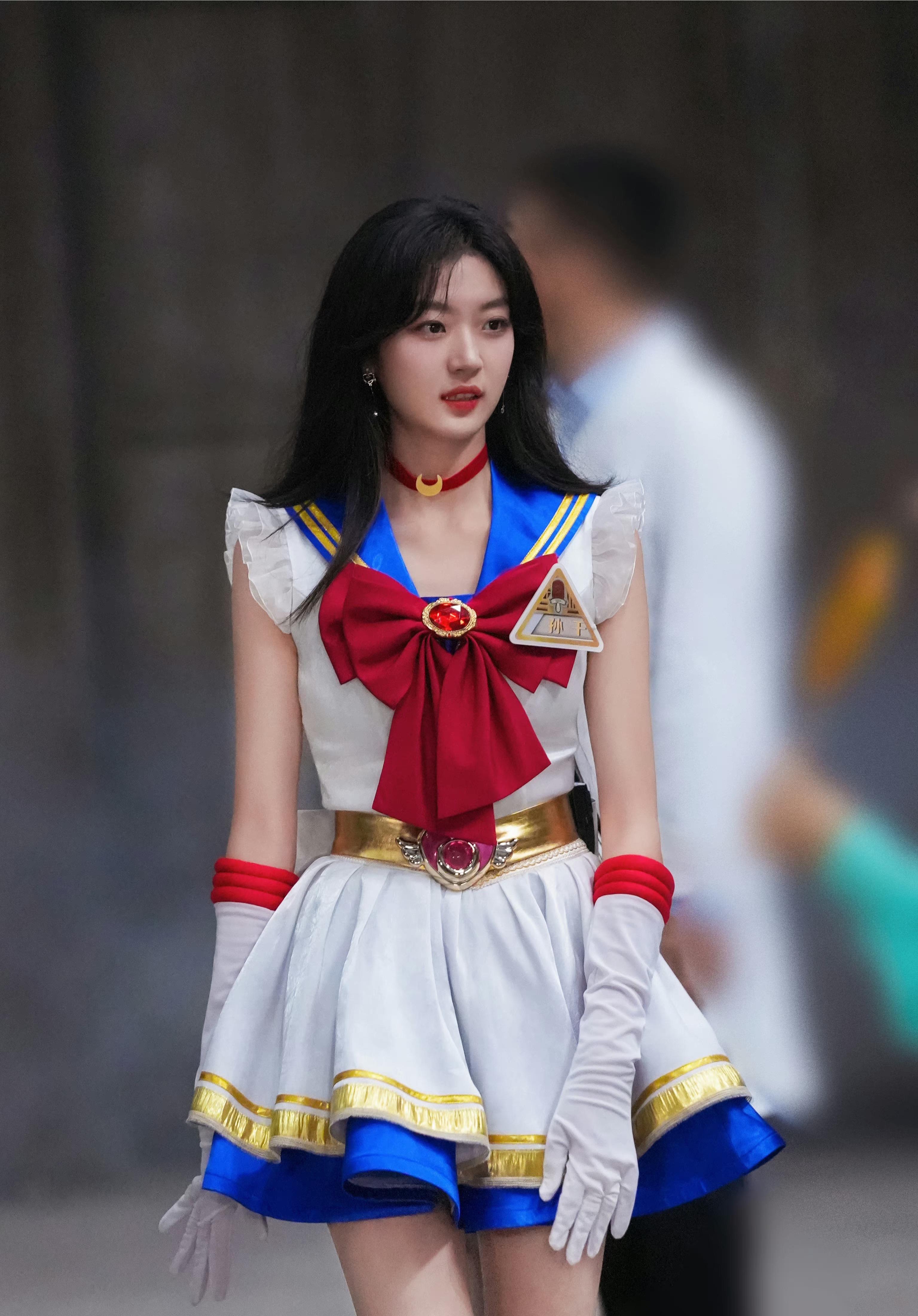 孙千COS王昭君，身穿超短裙绝美，颜值满分，和鞠婧祎气质不同