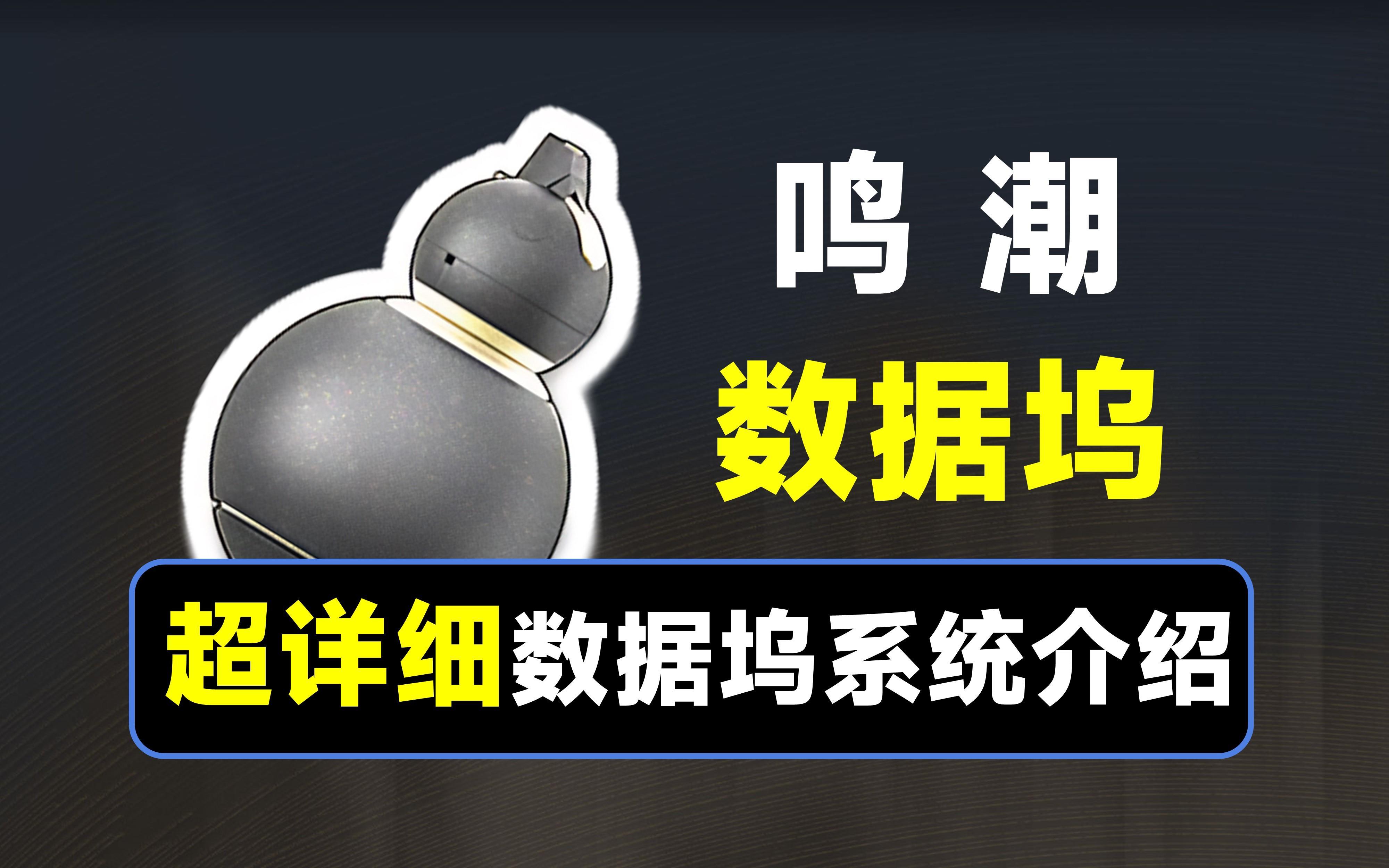 【鸣潮】数据坞系统讲解，一个视频搞懂数据坞