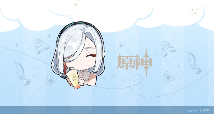 「派蒙的画作喜茶篇」第二期联动主题表情包现已上架