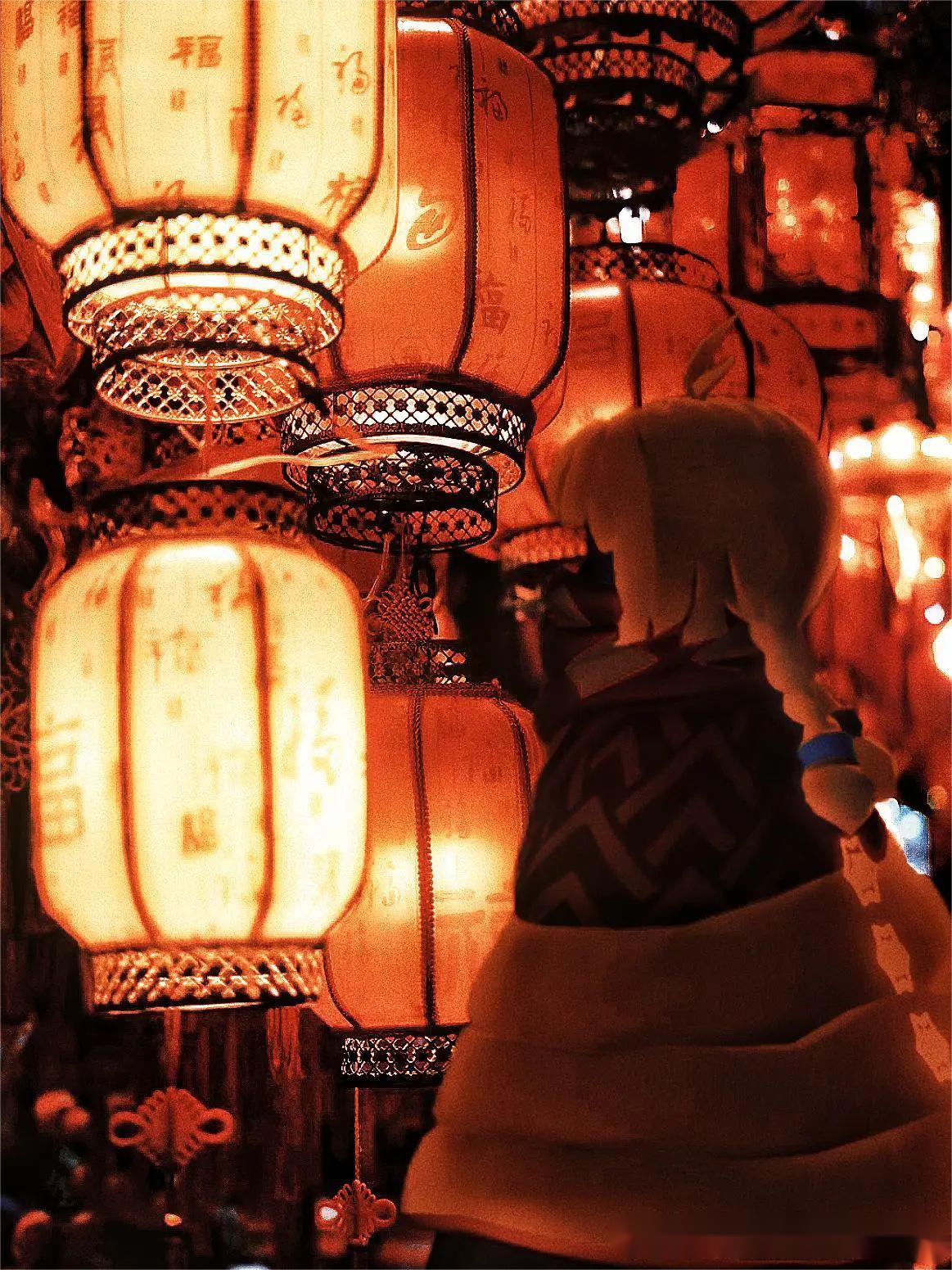 【光遇春节壁纸教程】灯火阑珊