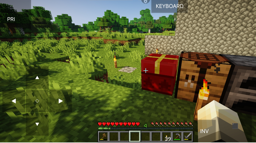 下面两个分别是加了光影的手机Java版和国际基岩版。