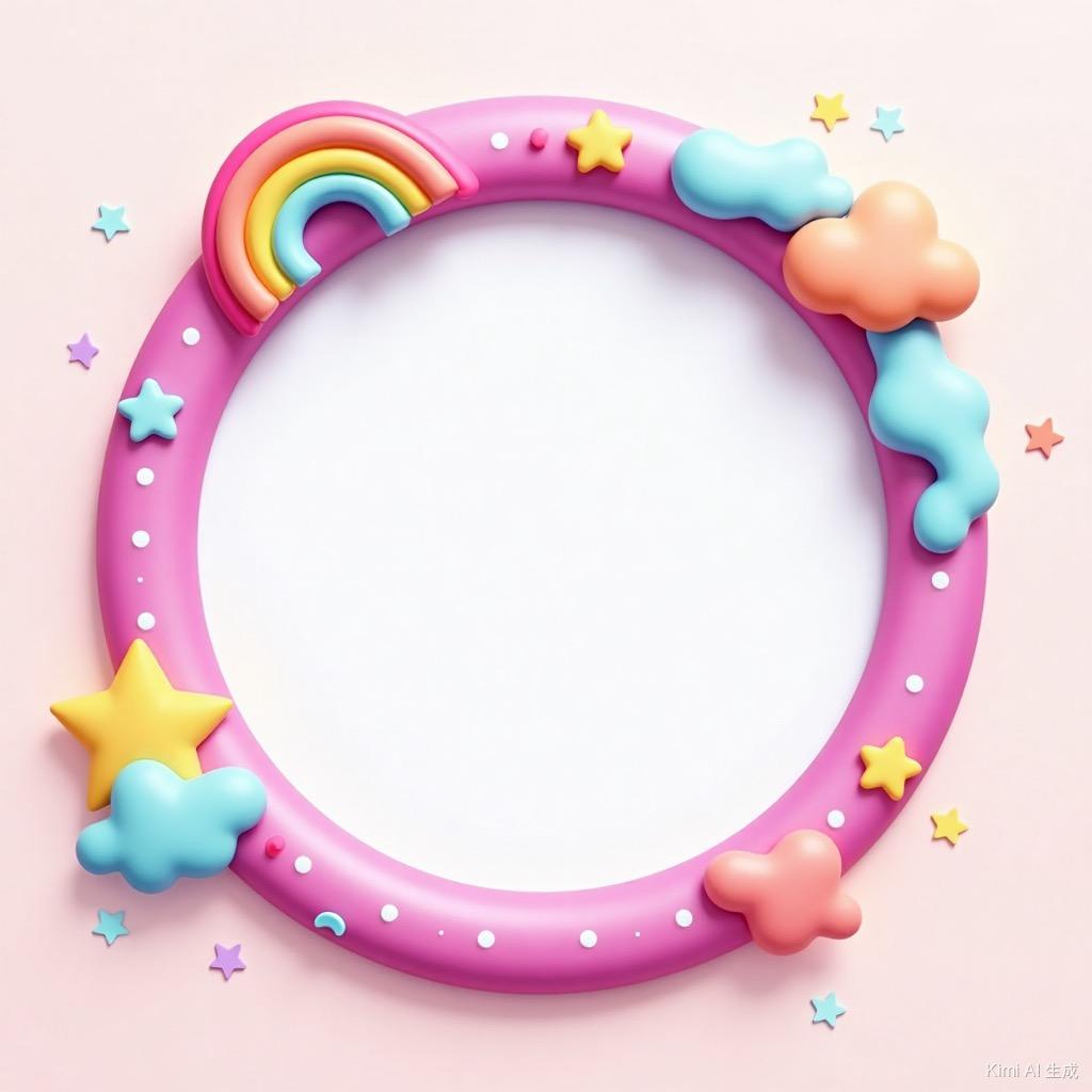 阳光彩虹甜甜圈