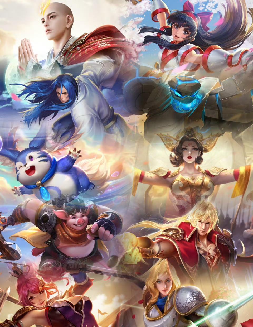 王者荣耀久未出新皮肤英雄榜出炉