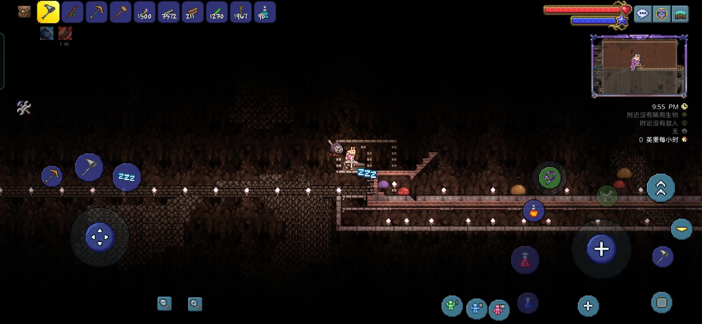 《刷怪场》使劲刷怪，截图