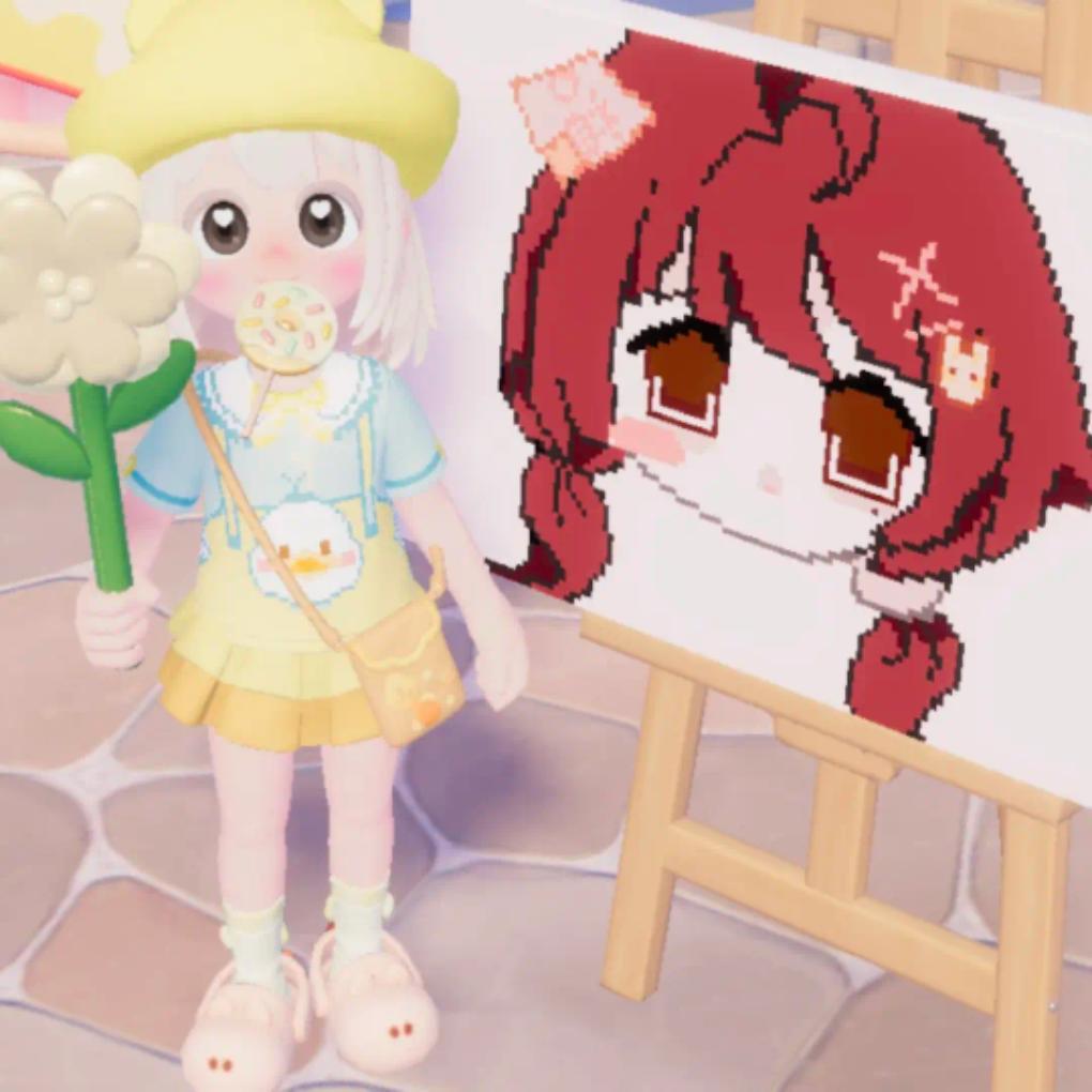 在小镇上画画啦~遇见了很多可爱的宝宝