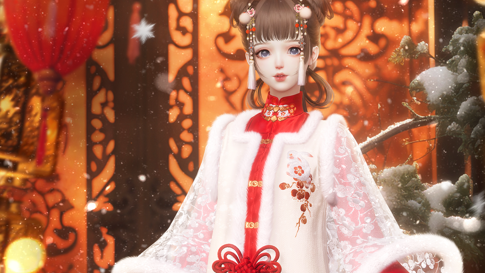 新年一起向美好出发～来新年活动获取新年限定五星套装【彩愿祥兔】