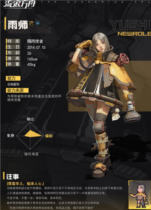 新英雄预告||“赐雨使者”即将上线|流浪方舟 - 第2张