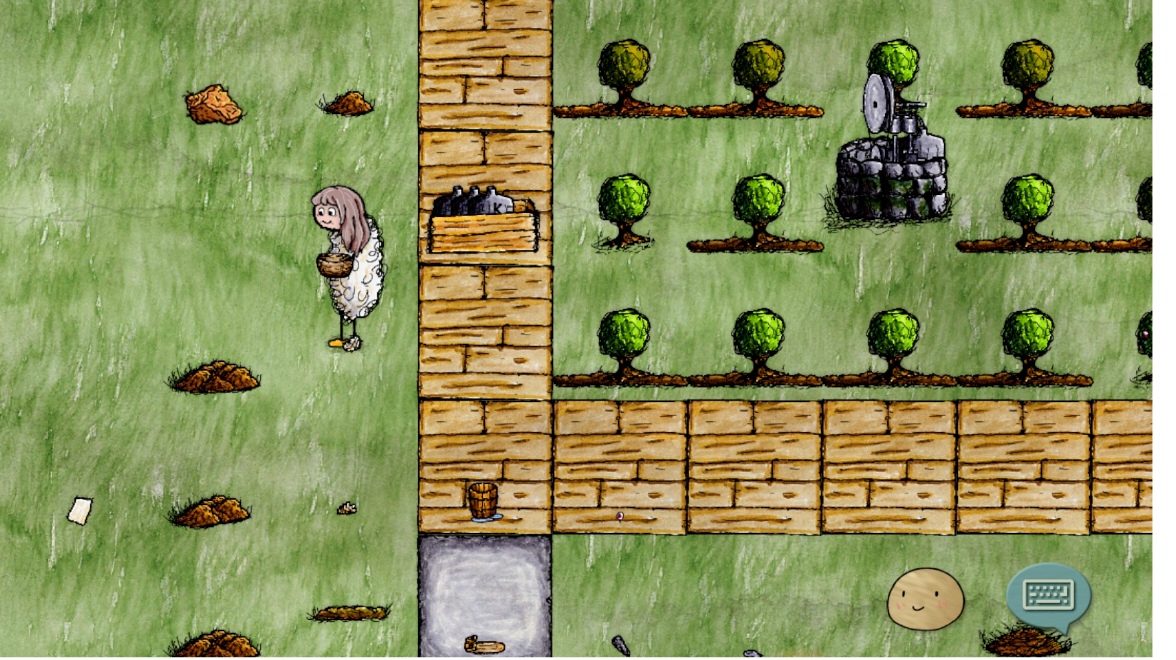 （2）还有句话没打出来，给清萝小朋友