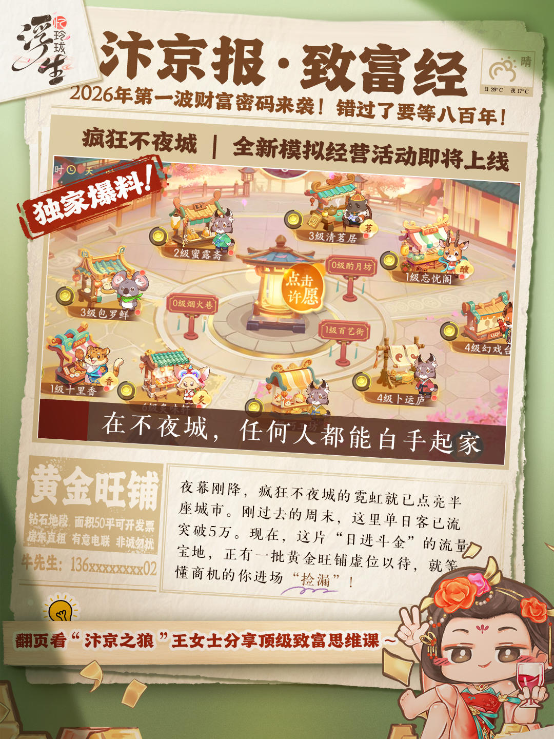 周年庆 | 疯狂不夜城活动即将上线