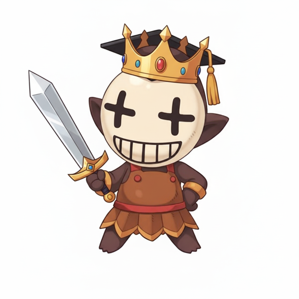 嘿嘿首领不在，我偷偷试一试他的王冠！小布今天酷不酷！