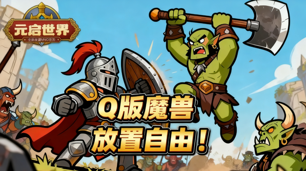 魔兽2D放置版，挂机即可爆金装！