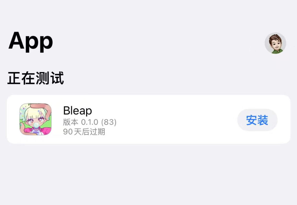 Bleap iOS测试包安装指南