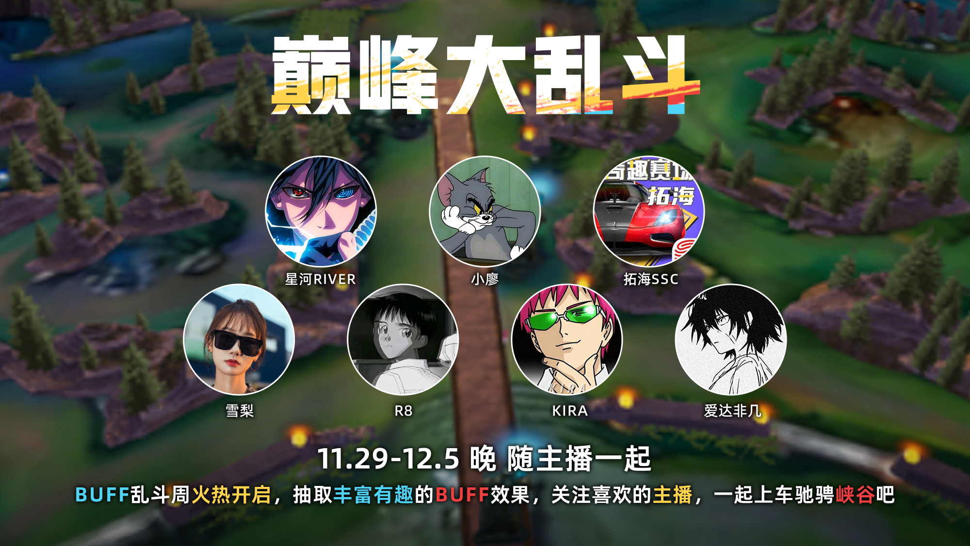 快乐乱斗or滴血复仇等你来Pick，还有盲盒赛8大主播抽车结果出炉