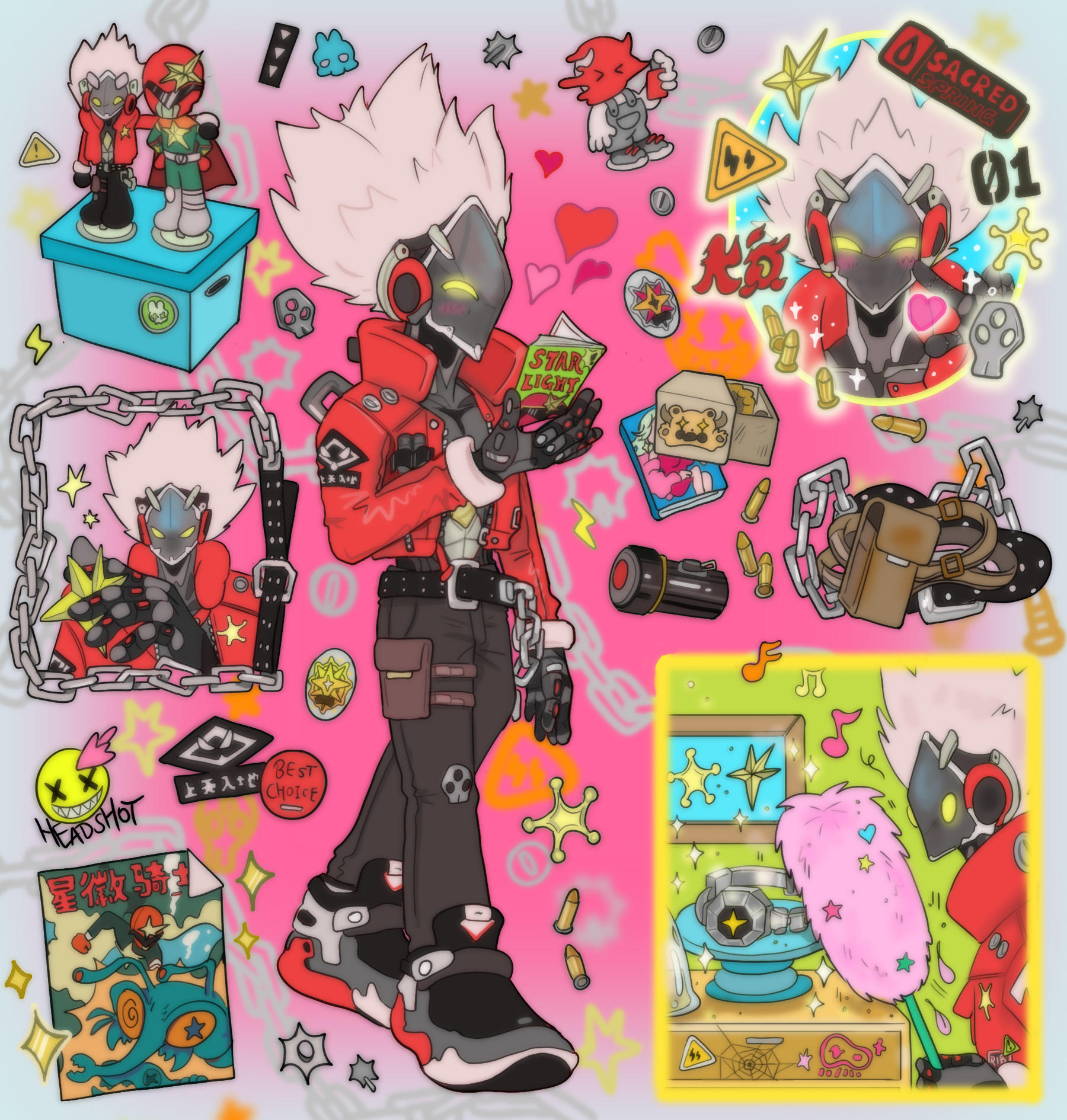 过塑手账丨本月的第82次演习