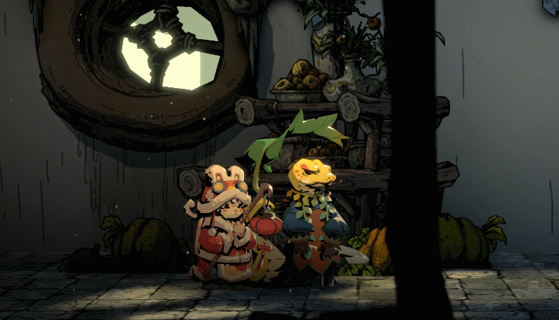 拜年小兔 & 蛮荒花匠