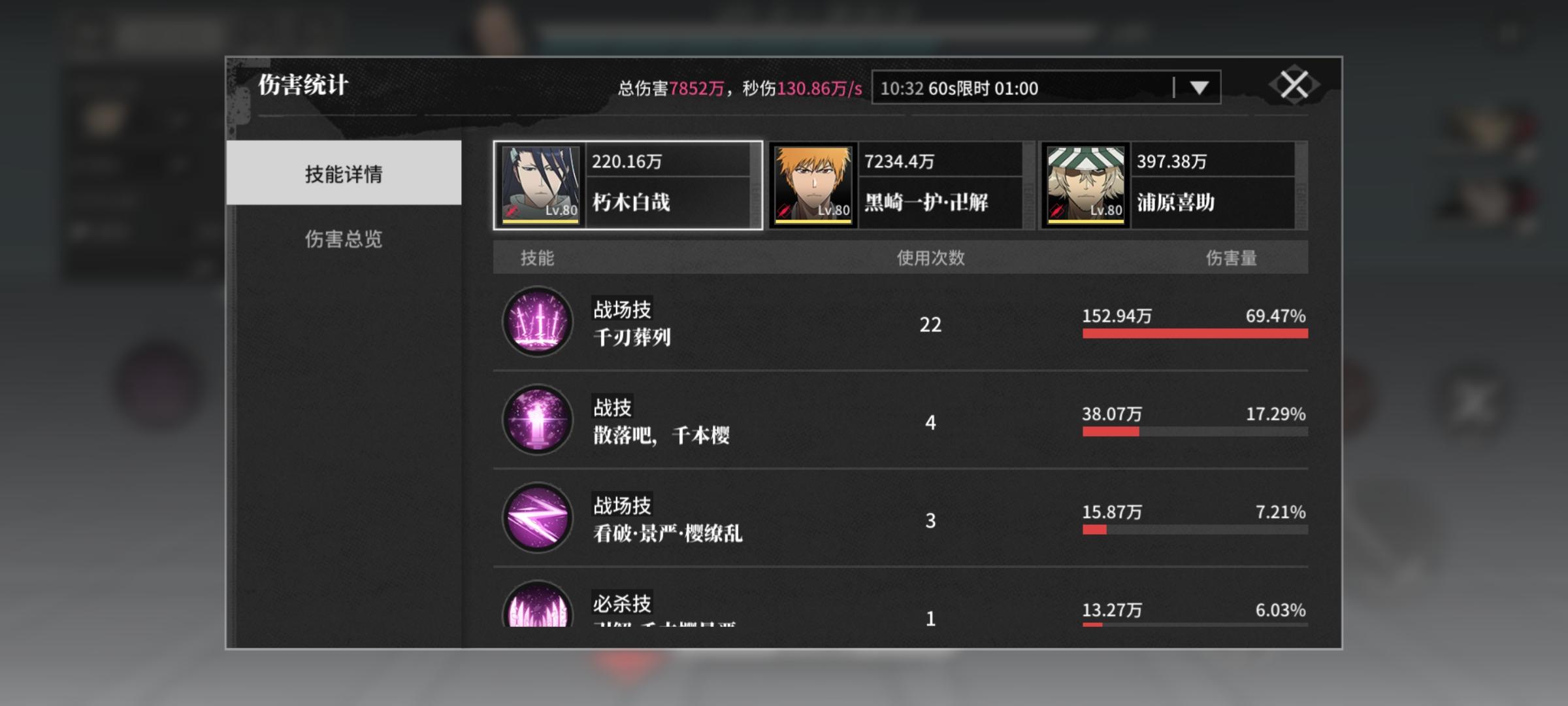 低配白哉不配给高配一护打分支