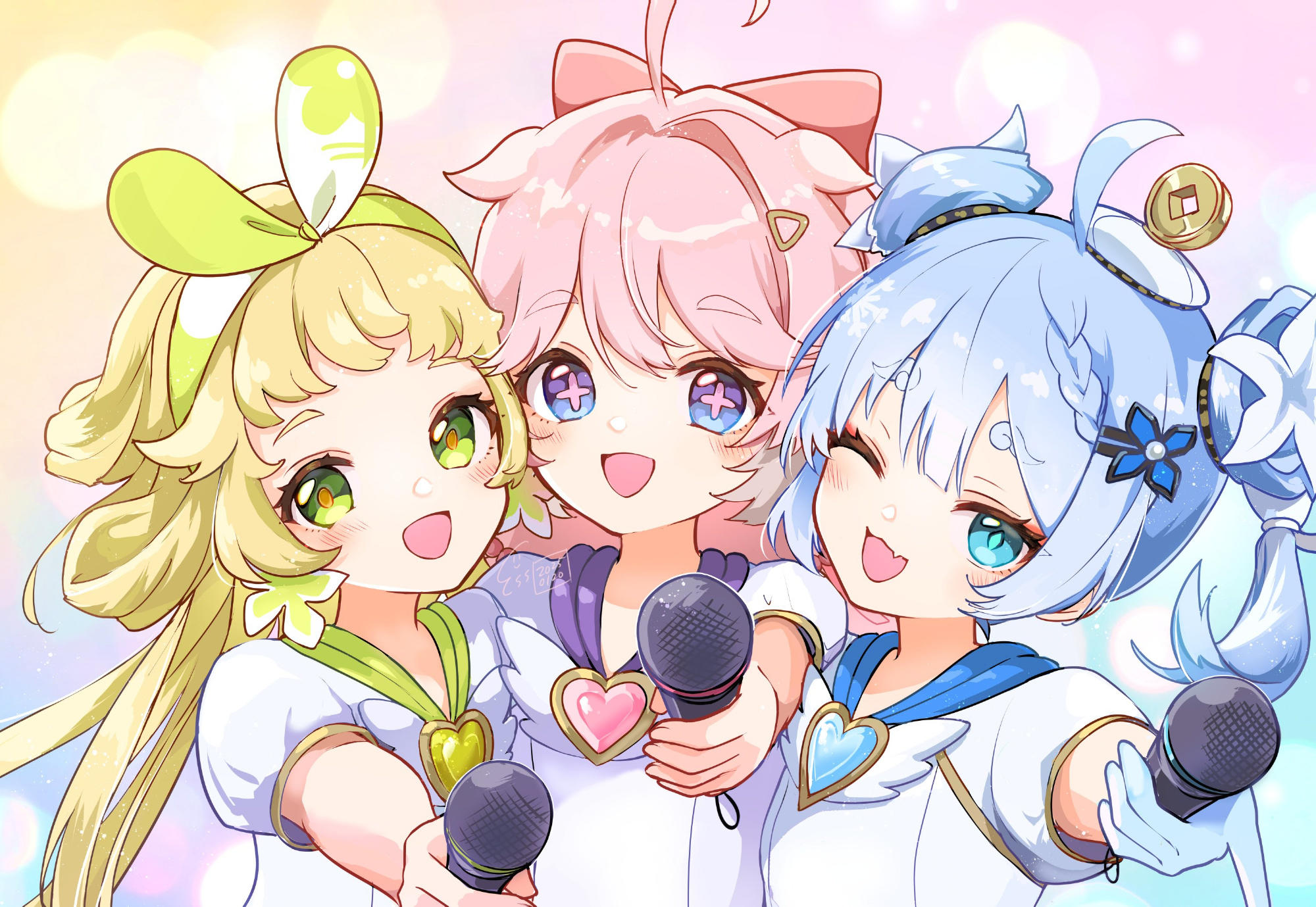 萝莉三人组太可爱了！