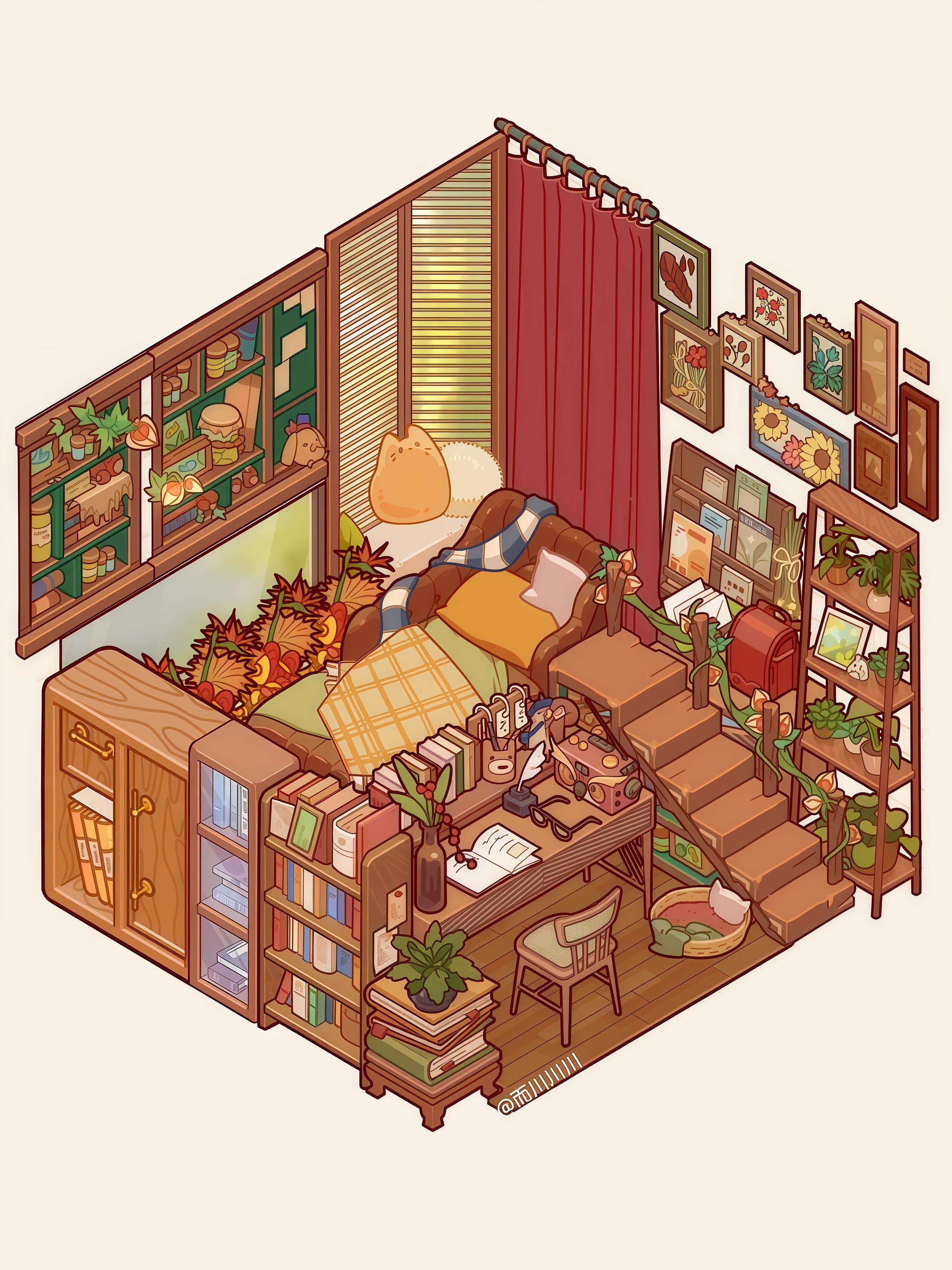 严丝合缝的上床下桌