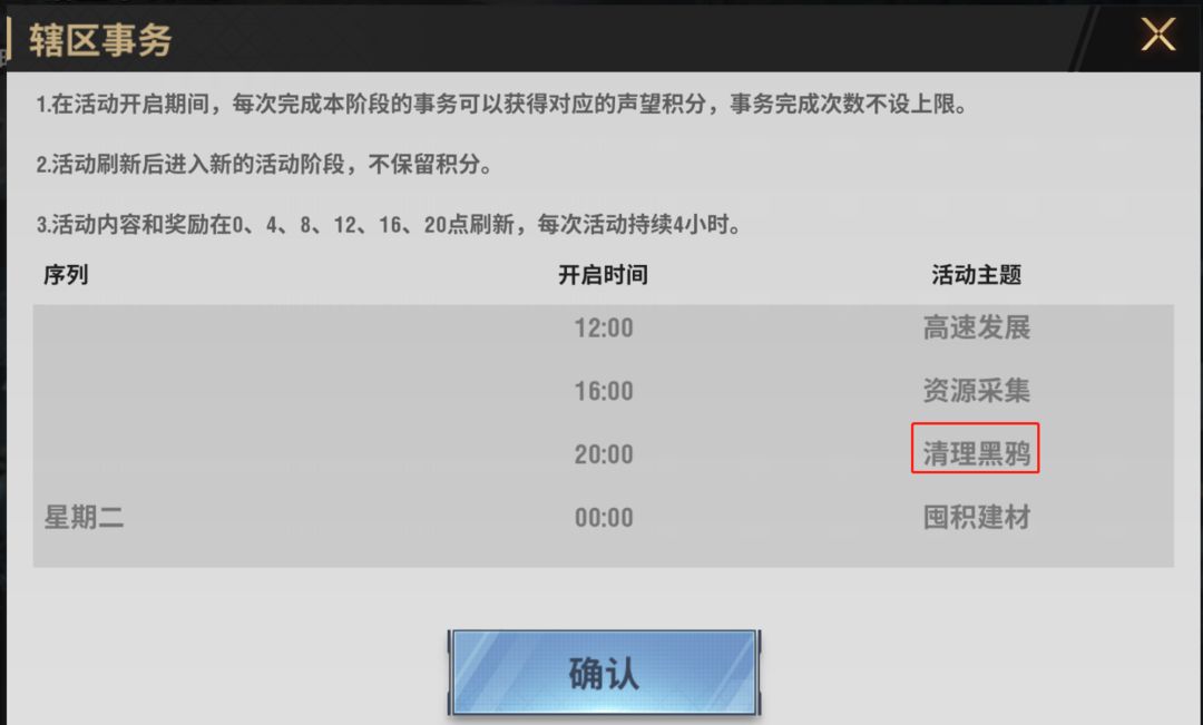 萌新篇——辖区任务该如何优质地完成