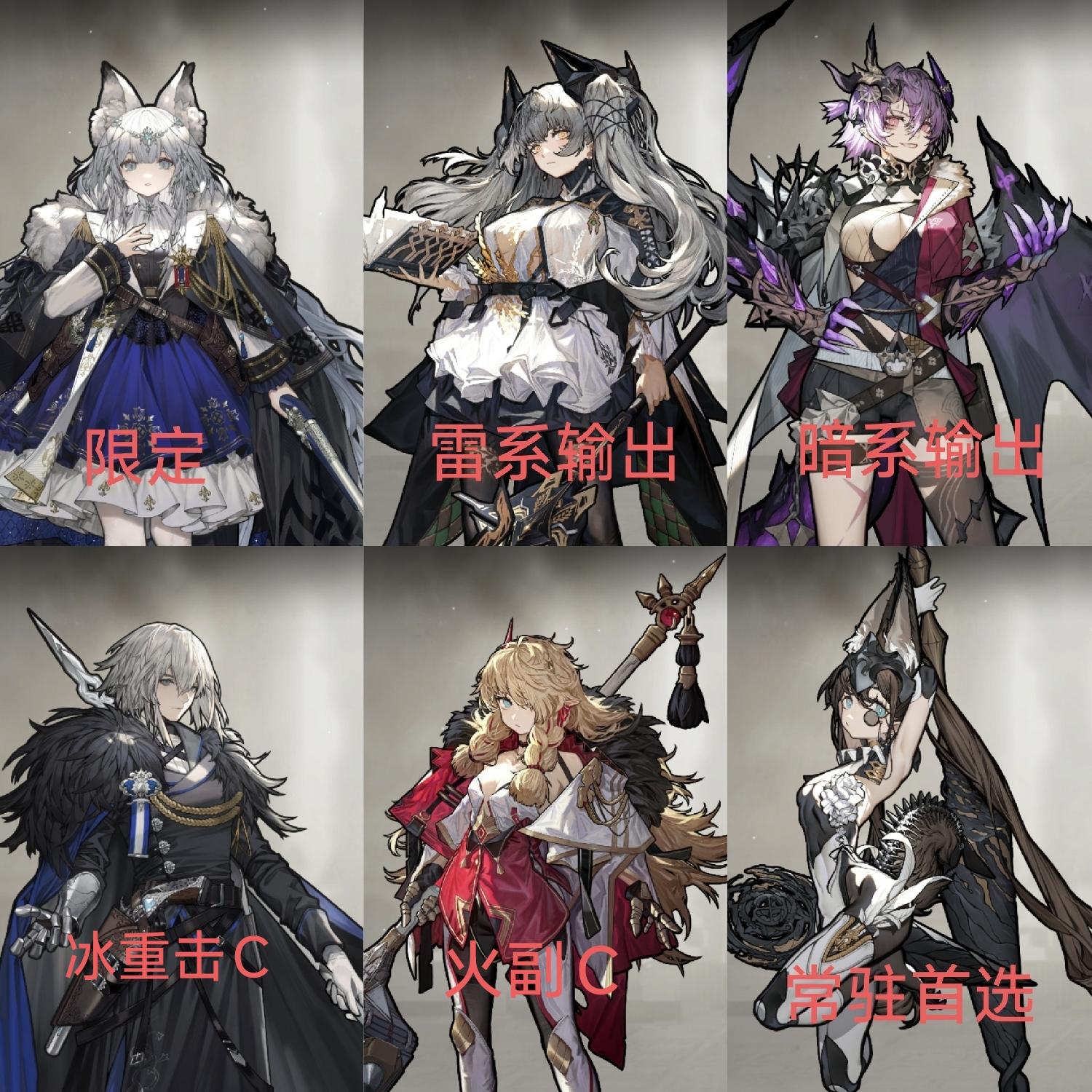 【角色强度】火环角色配队推荐截图