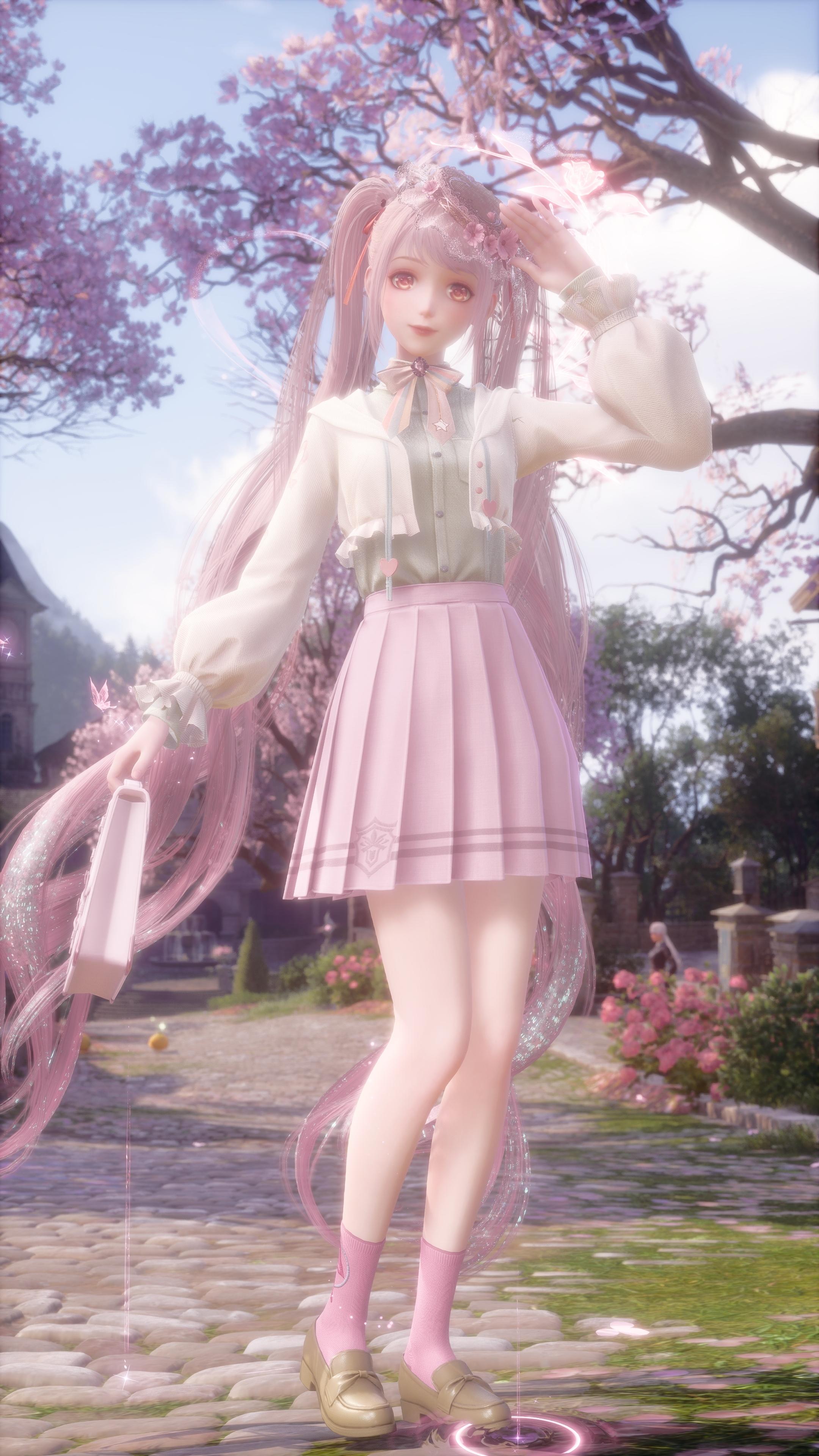 初音未来 赏花穿搭