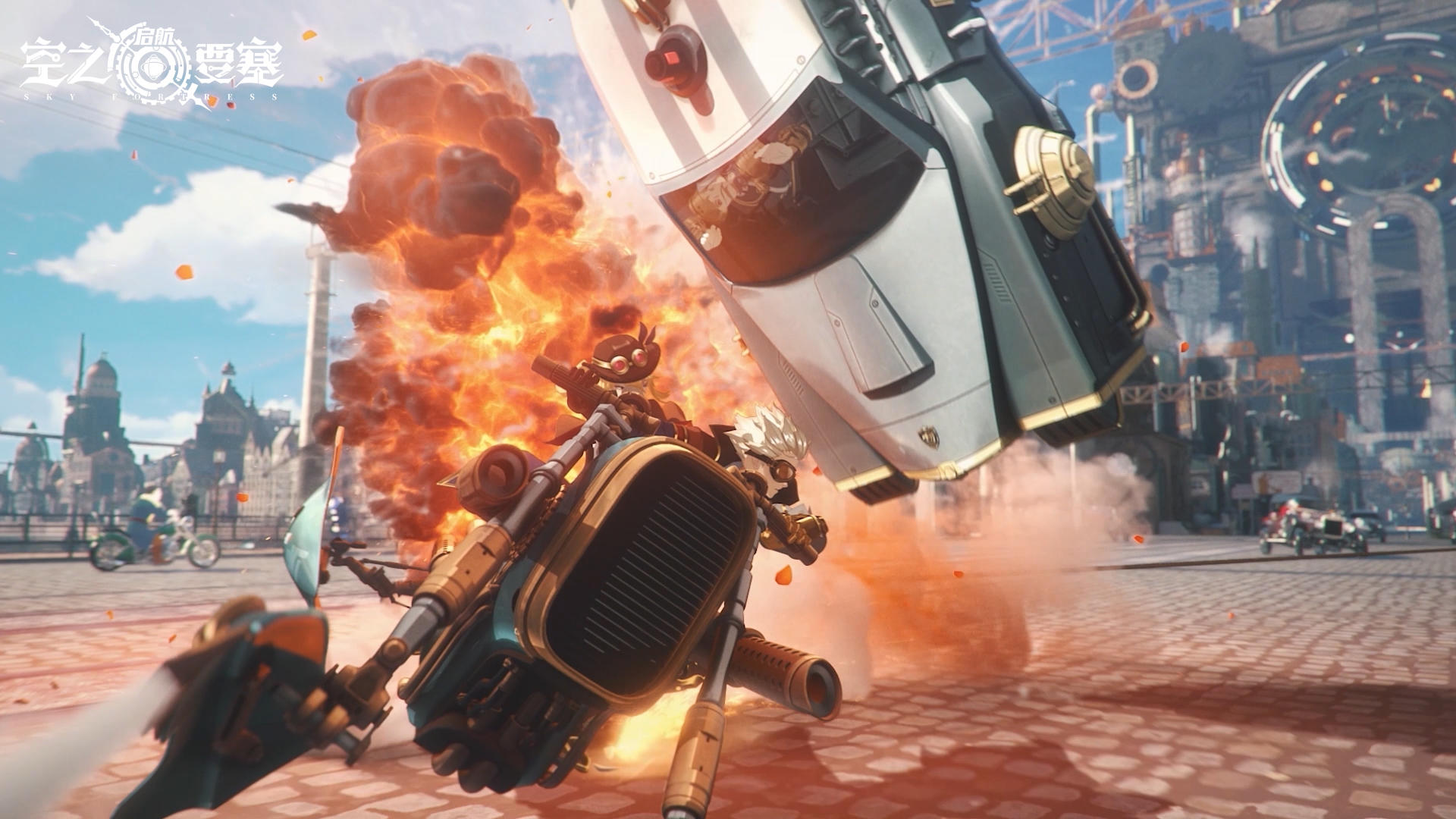 【空之要塞：启航CG】燃料填充，引擎轰鸣；激情追逐，冒险启航！