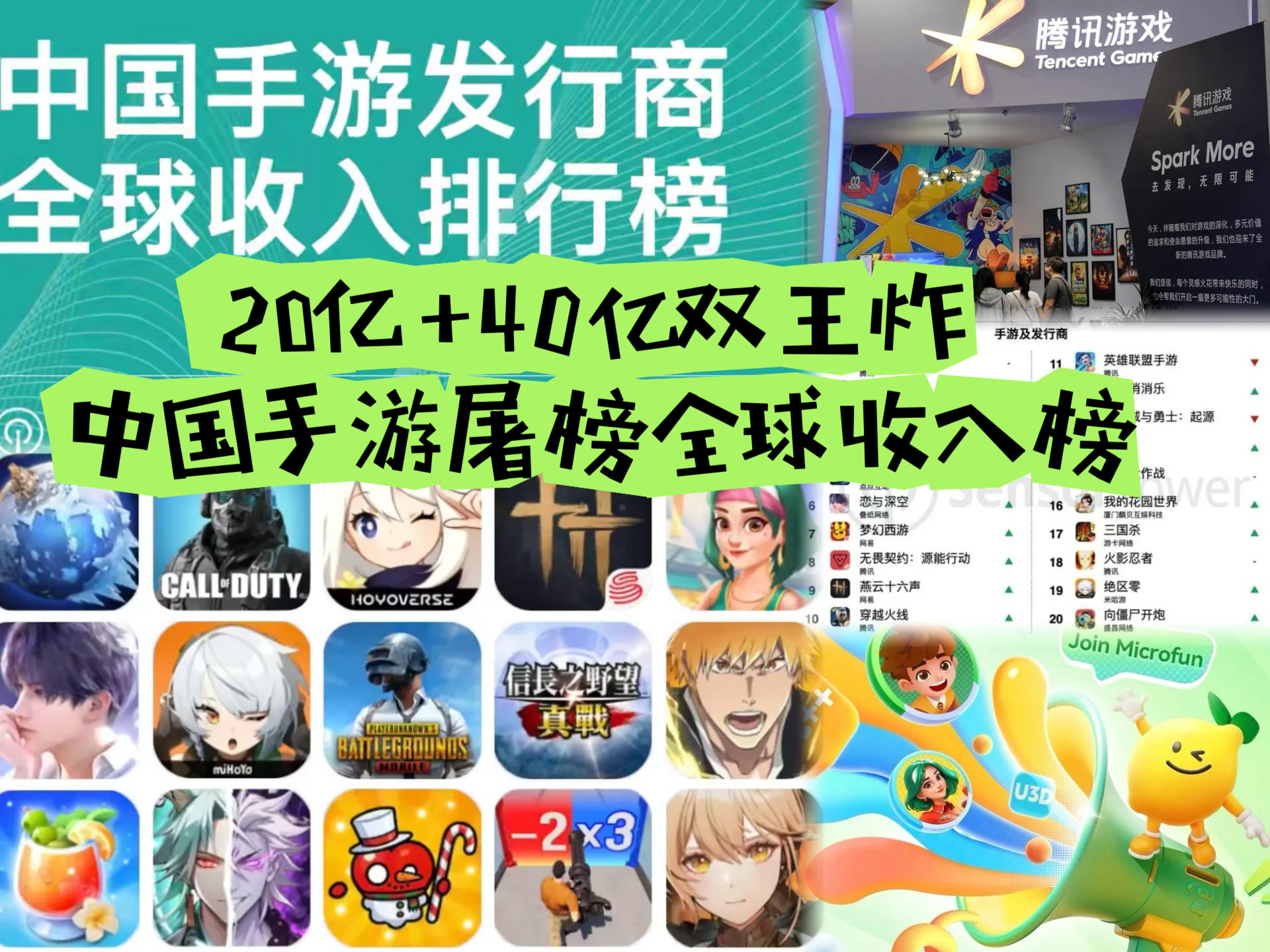 逆天！王者20亿美元霸榜，无尽冬日40亿封神，中国手游让世界颤抖