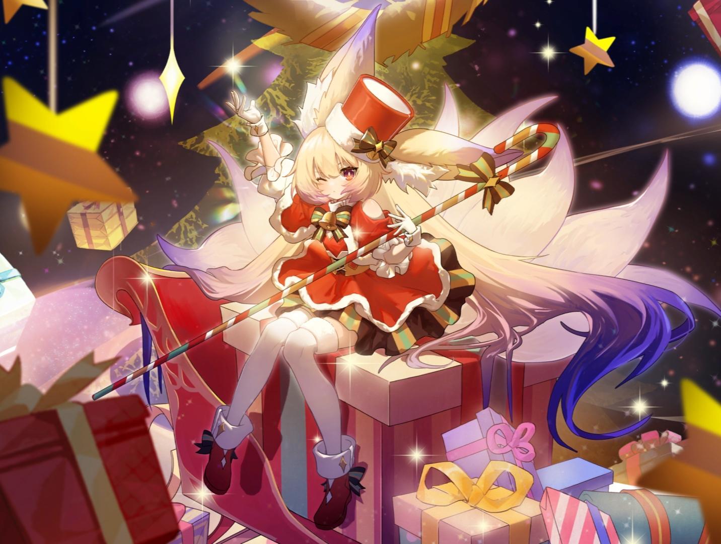 [圣诞特别篇] 下班后的疲惫大叔不可能捡到小狐娘