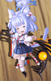 【猫游GIF】“招财猫” 猫可可（💘招财进喵）