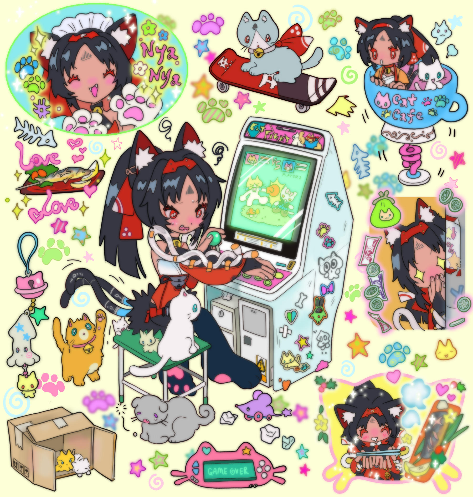 过塑手账丨喵喵不用等