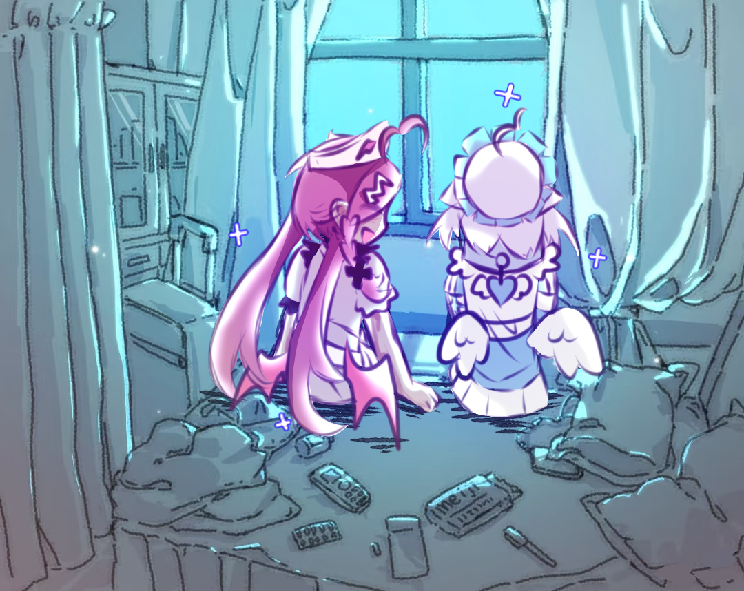 带食物回城来了