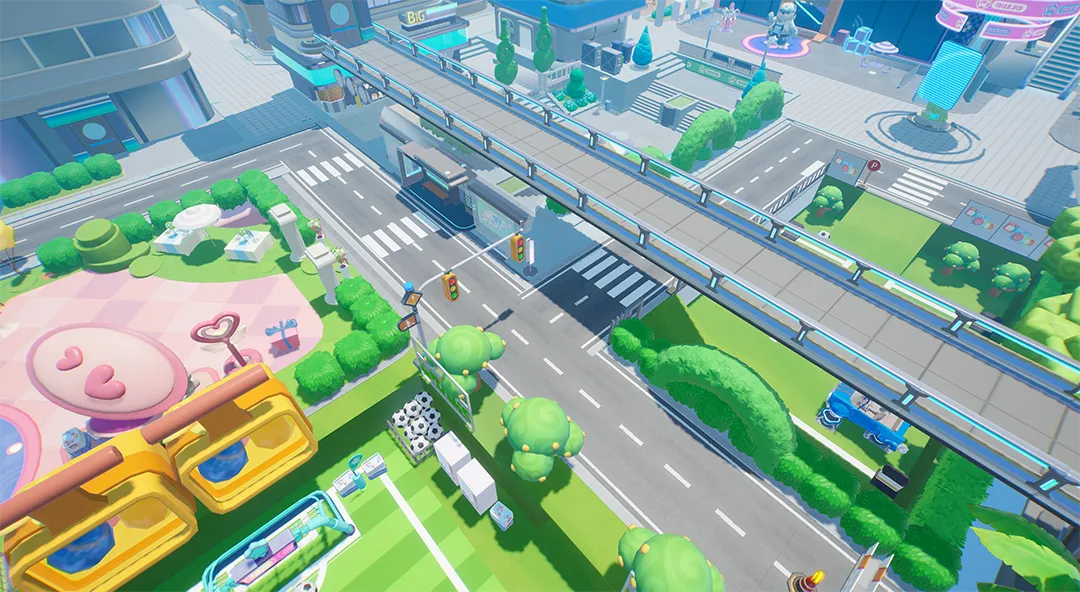 躲猫猫地图上新：炫彩城，欢迎来藏！