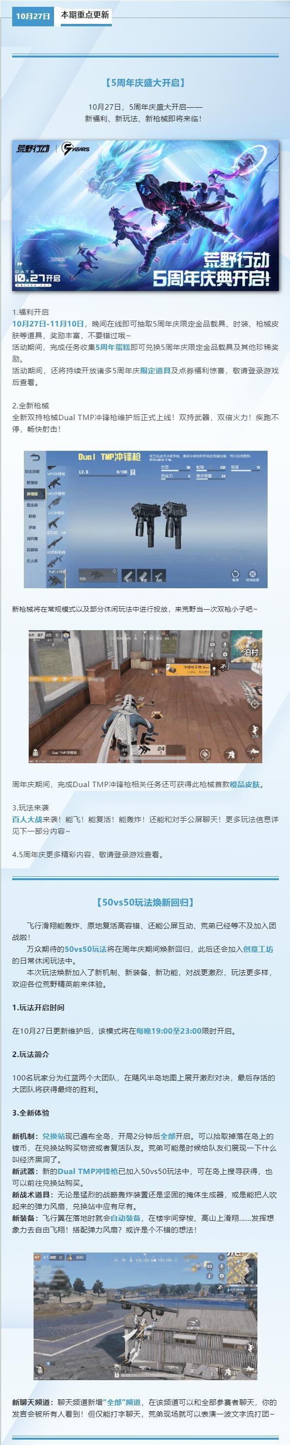 【移动端更新公告】5周年庆限定金品拿到手软，点券福利狂欢不停！