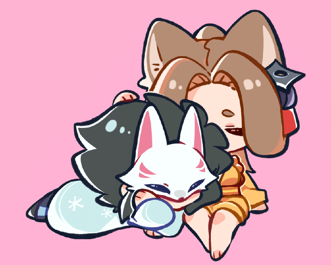 这个谣我今天必须得造（！）
之前就觉得苍牙和老板娘同框很有感觉，这次老板娘实装带动的热情终于让我画了啊啊啊……