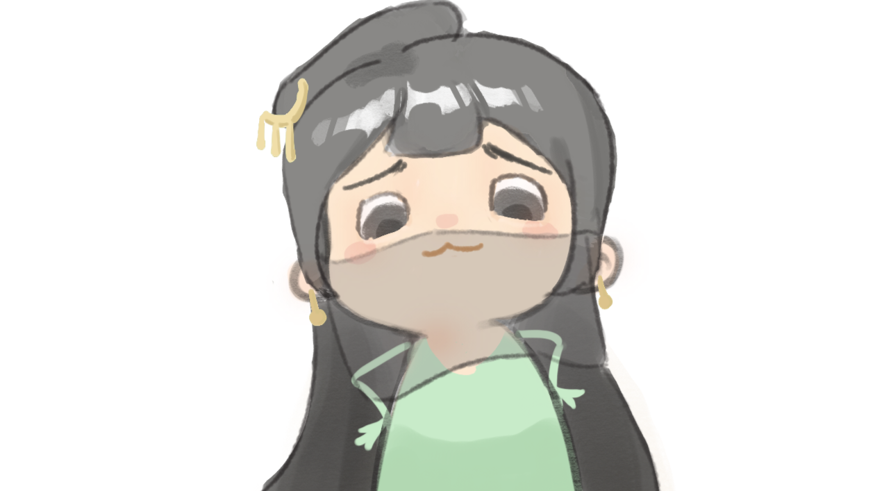 画了黄月英Q版表情