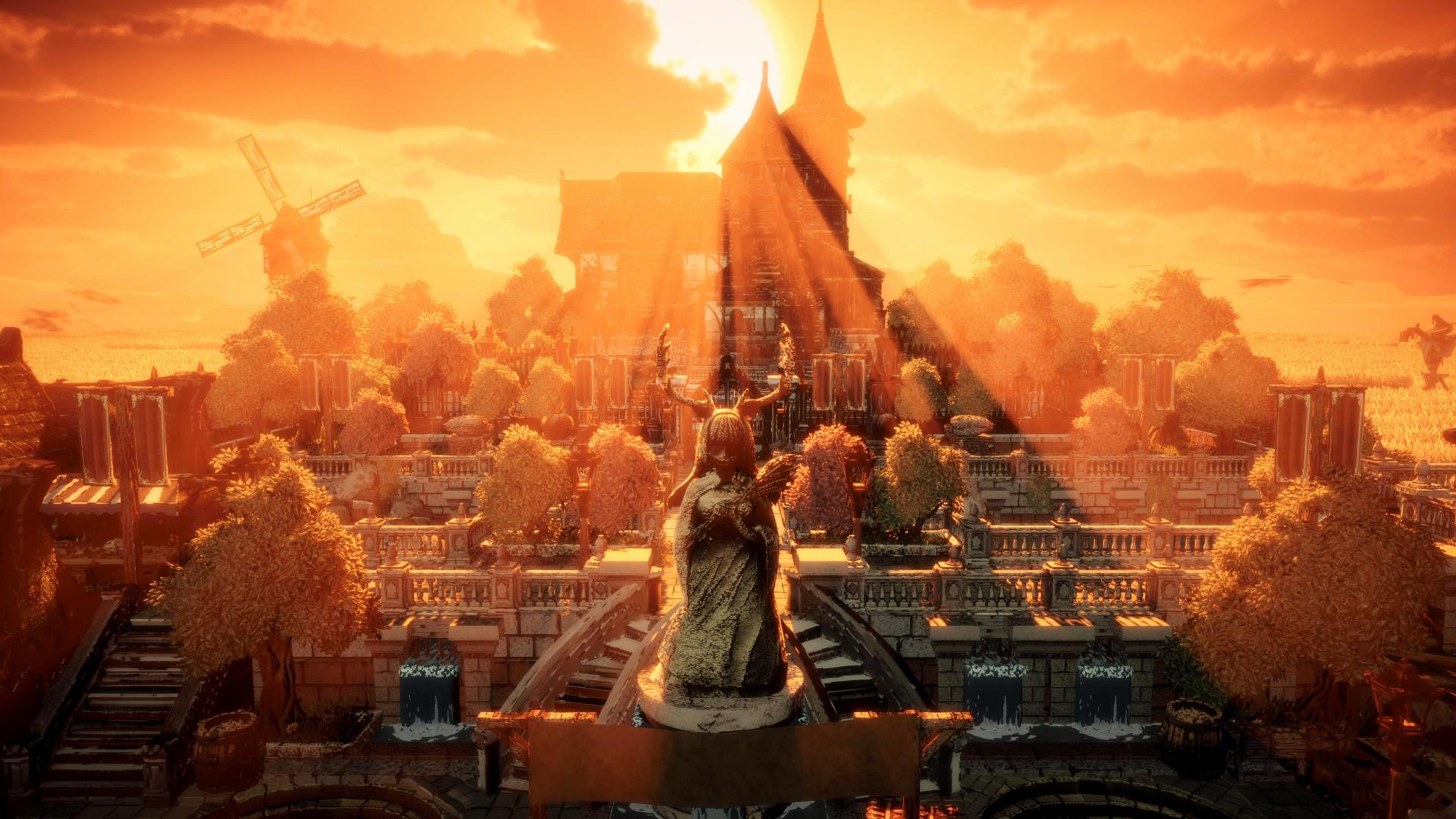 【国产HD2D独游】沉浸式唯美风！麦田秘境中的中世纪奇幻小镇