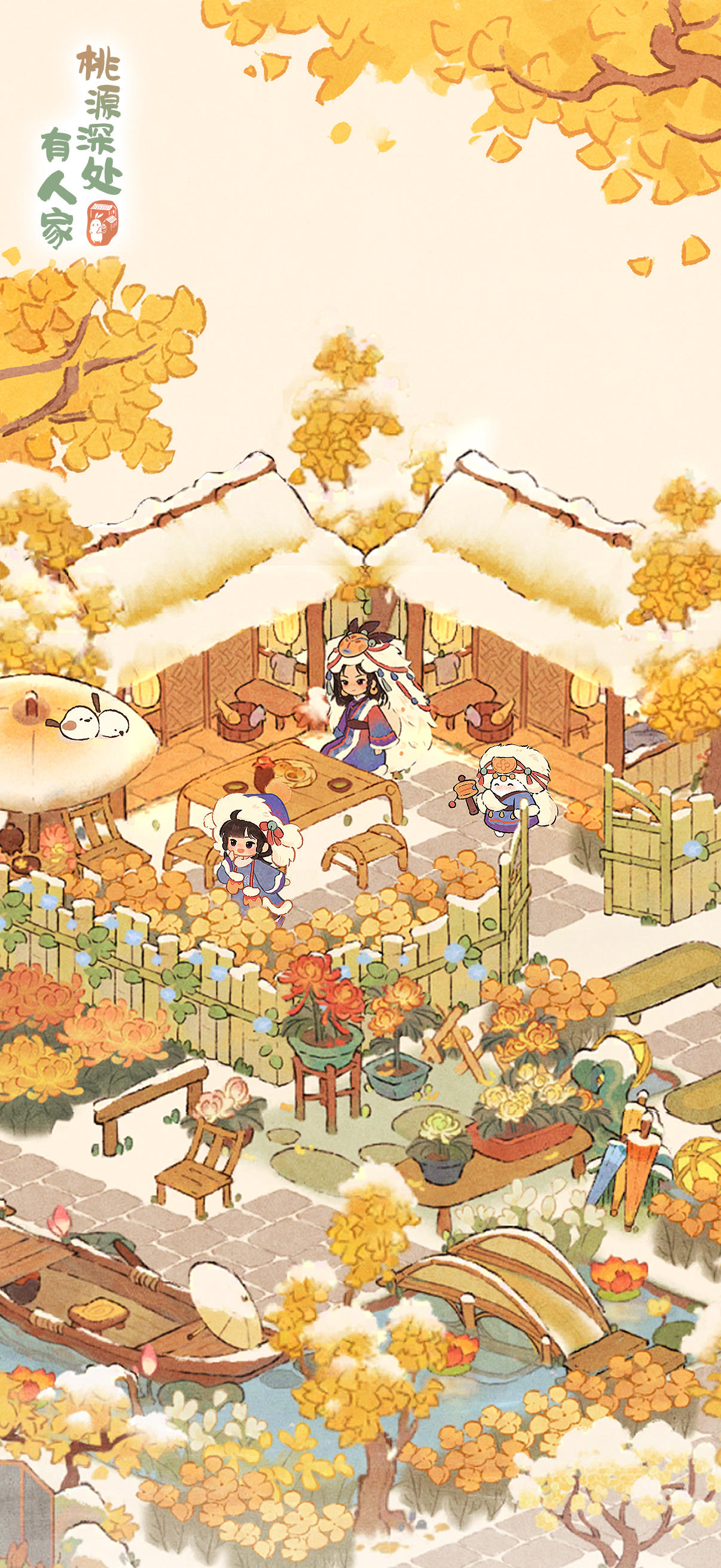 萝萝山搭建灵感丨雪，把萝困在这里！