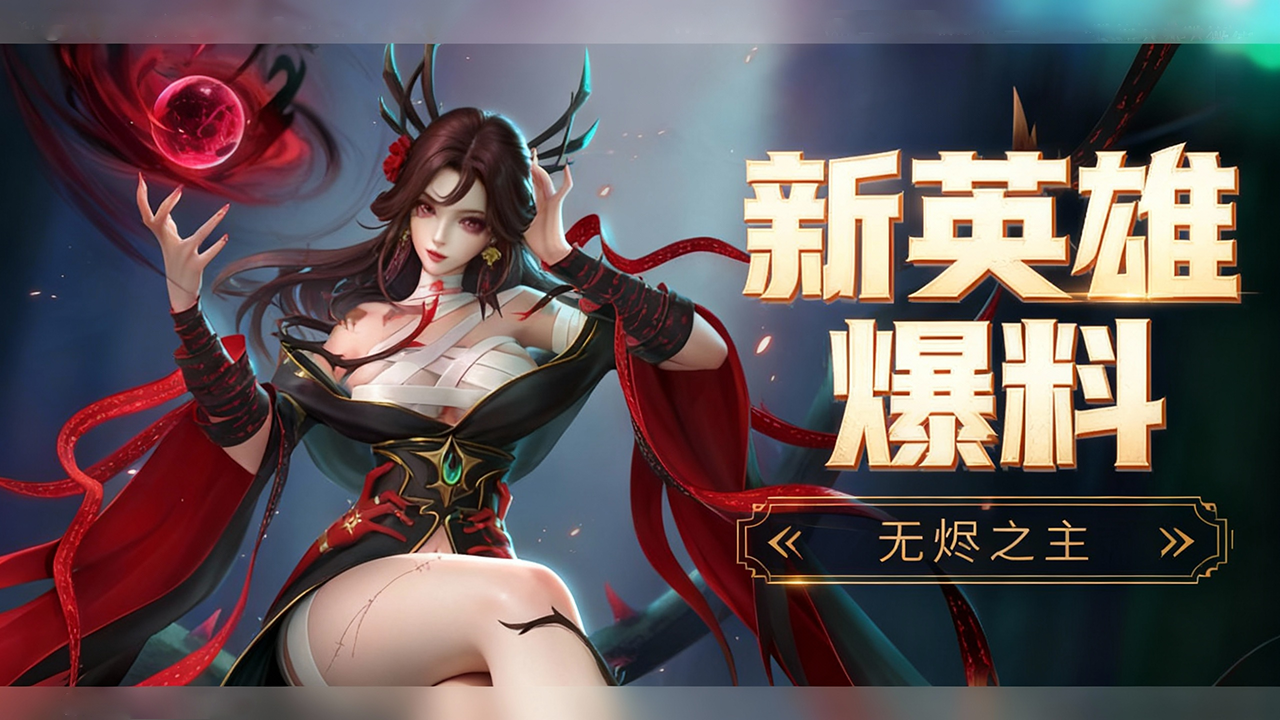 【爆】新英雄无烬之主·旱魃即将上线！