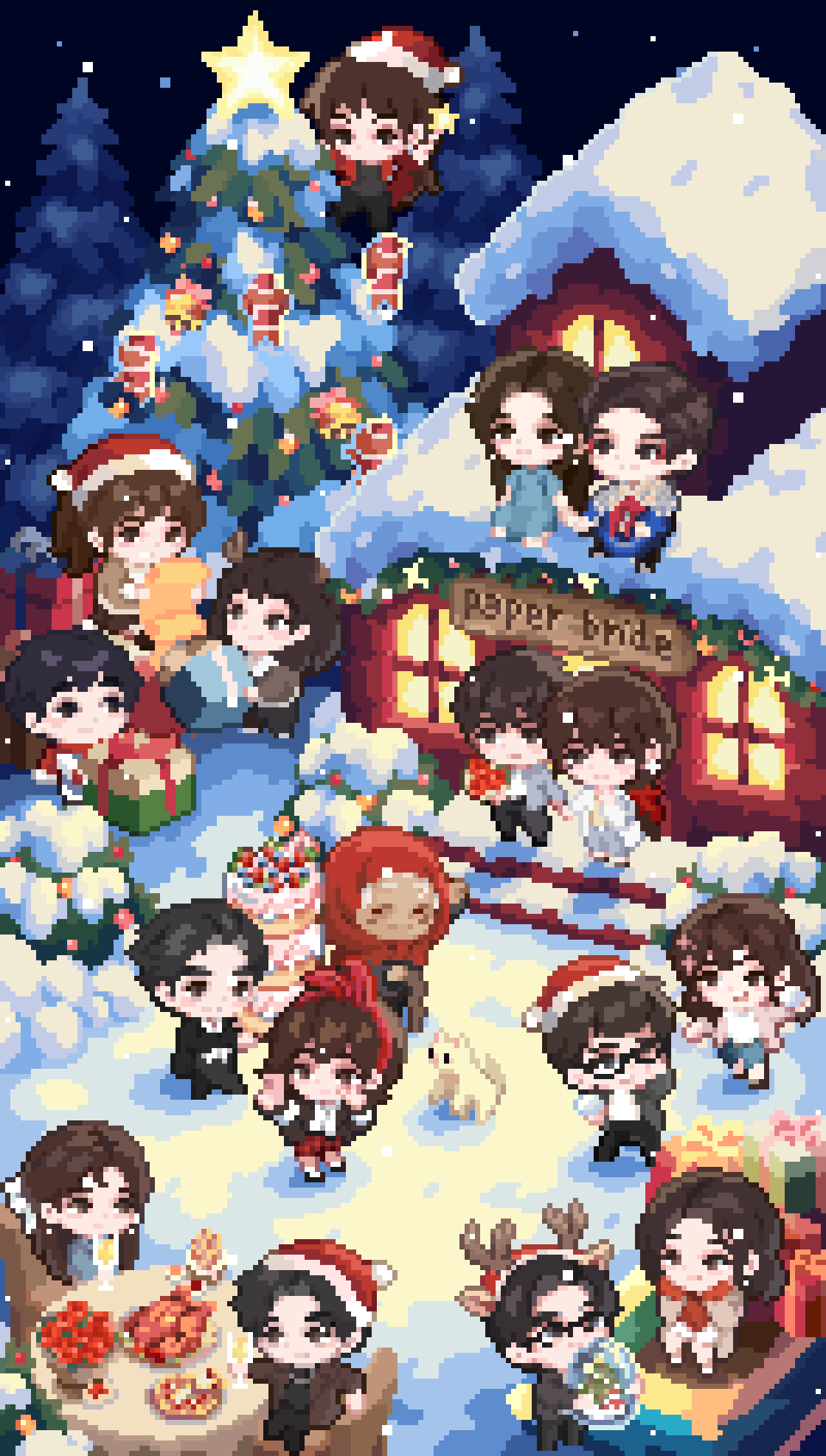 鸡公煲鸡公煲，经过我的胃~Merry Christmas