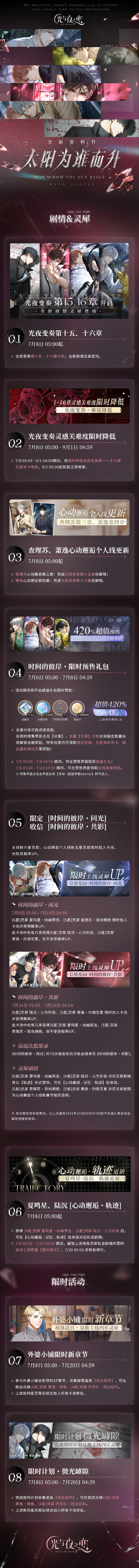 太阳为谁而升 | 全新资料片更新内容一览