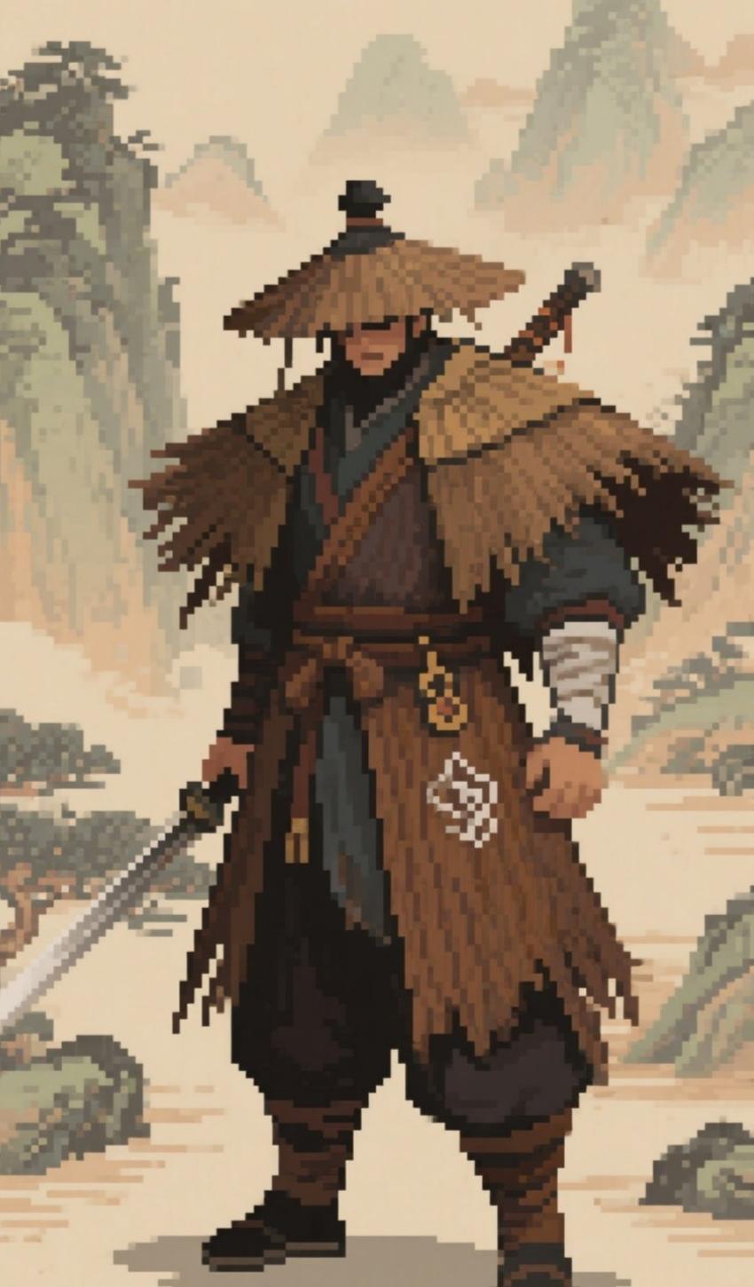 【骑士共铸】刀锋 豪侠蓑衣