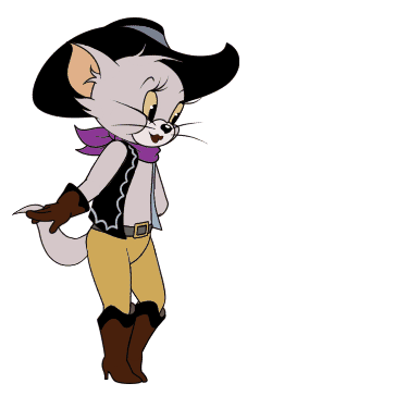 塔拉动作展示丨又美又飒的西部牛仔女郎，是多少小伙伴心目中的猫咪女神呢？