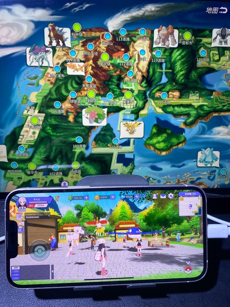 这是我见过最大的宝可梦地图！