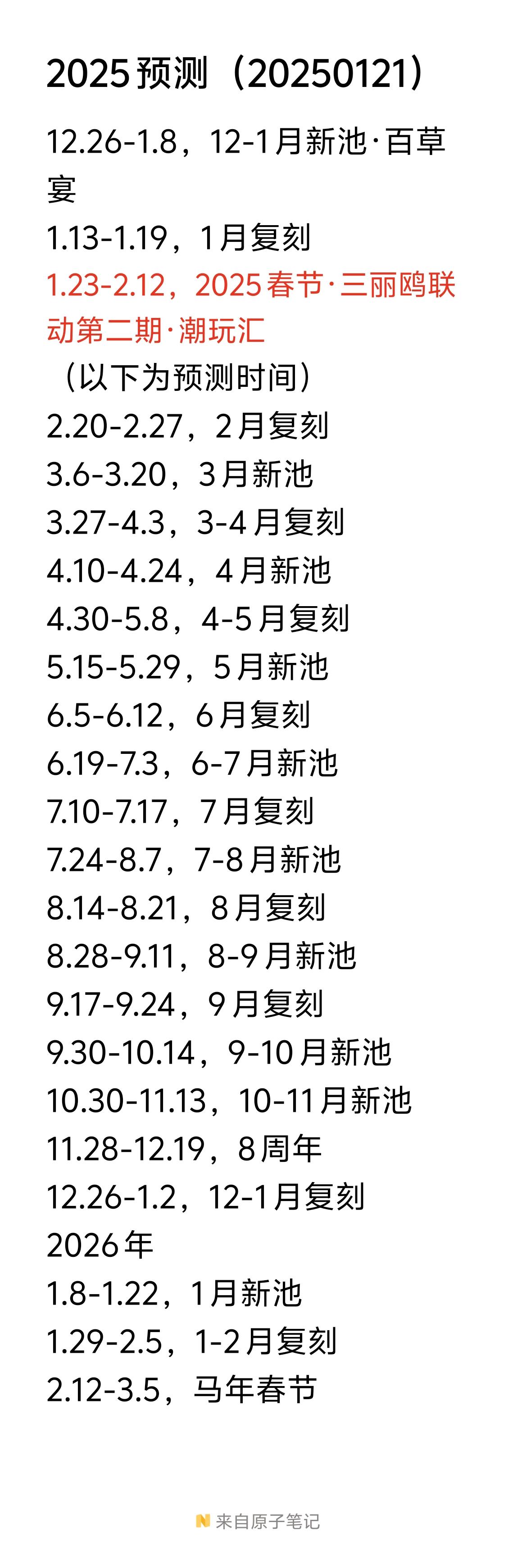 2025预测（20250121）