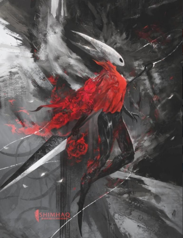 魂系画师神作！Shimhaq为《空洞骑士》创作的史诗级插画