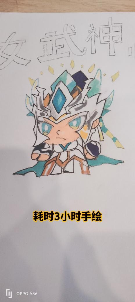 S2新赛季新皮肤女武神天穹序曲亲自手绘